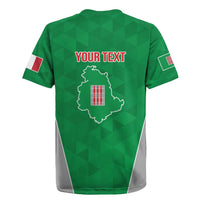 Personalized Italy Umbria Rugby Jersey Inspiration Flags Style LT9