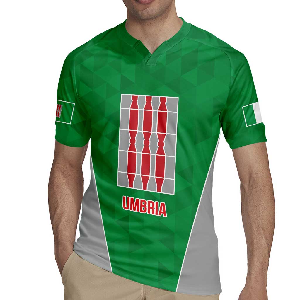 Personalized Italy Umbria Rugby Jersey Inspiration Flags Style LT9