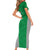 Personalized Italy Umbria Short Sleeve Bodycon Dress Inspiration Flags Style LT9