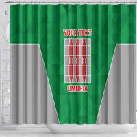 Personalized Italy Umbria Shower Curtain Inspiration Flags Style LT9
