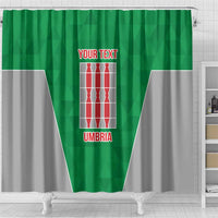 Personalized Italy Umbria Shower Curtain Inspiration Flags Style LT9