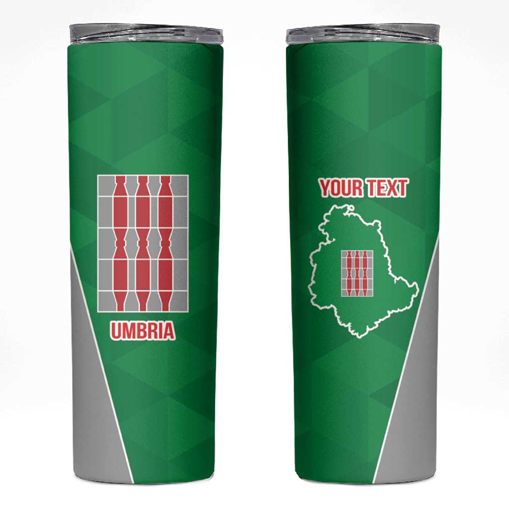 Personalized Italy Umbria Skinny Tumbler Inspiration Flags Style LT9