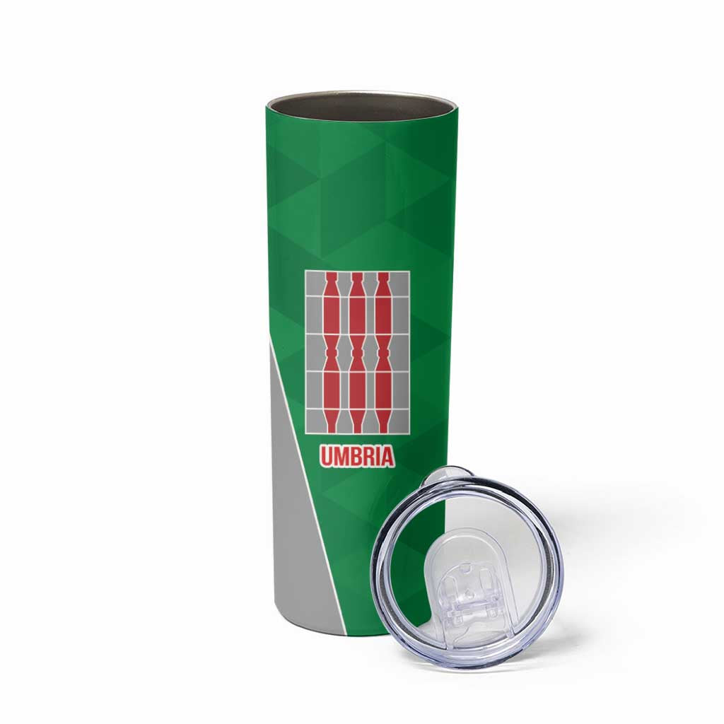 Personalized Italy Umbria Skinny Tumbler Inspiration Flags Style LT9