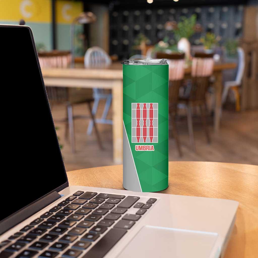 Personalized Italy Umbria Skinny Tumbler Inspiration Flags Style LT9