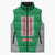 Personalized Italy Umbria Sleeveless Puffer Jacket Inspiration Flags Style - Wonder Print Shop