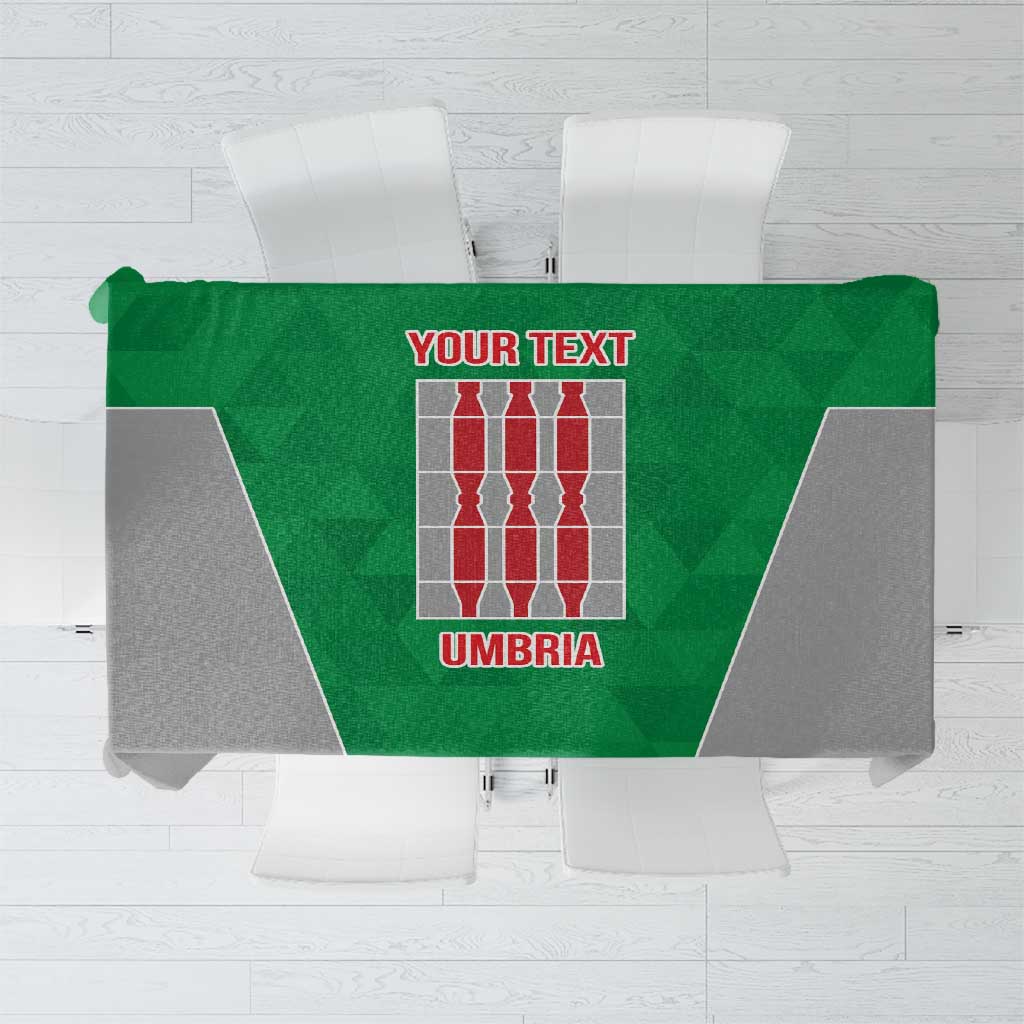 Personalized Italy Umbria Tablecloth Inspiration Flags Style LT9