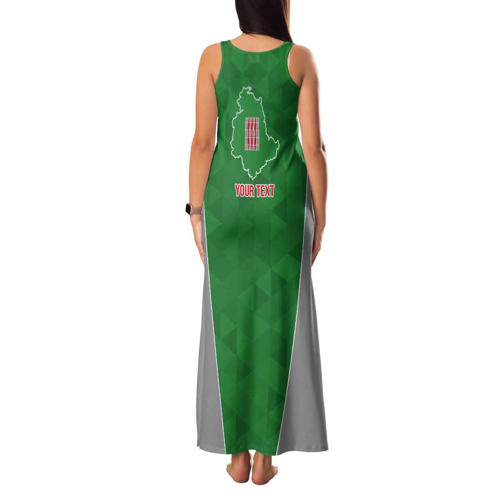 Personalized Italy Umbria Tank Maxi Dress Inspiration Flags Style LT9