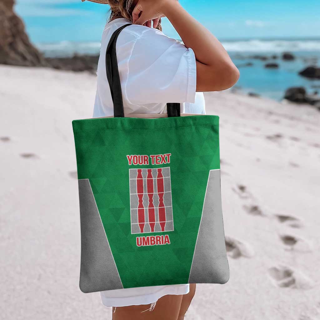 Personalized Italy Umbria Tote Bag Inspiration Flags Style - Wonder Print Shop
