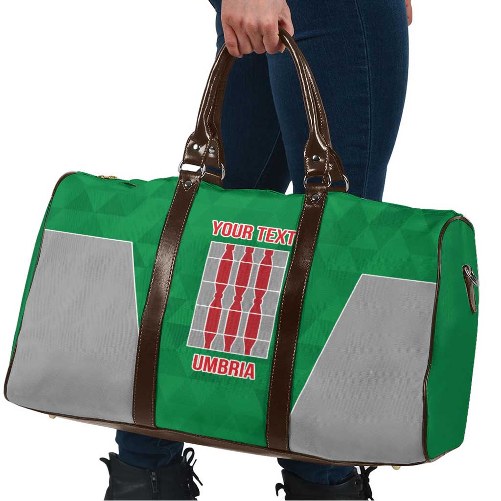 Personalized Italy Umbria Travel Bag Inspiration Flags Style - Wonder Print Shop