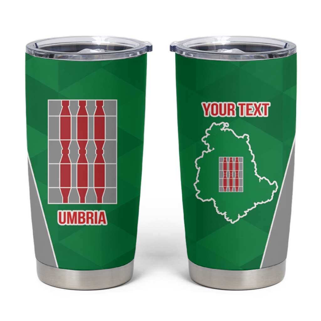 Personalized Italy Umbria Tumbler Cup Inspiration Flags Style LT9