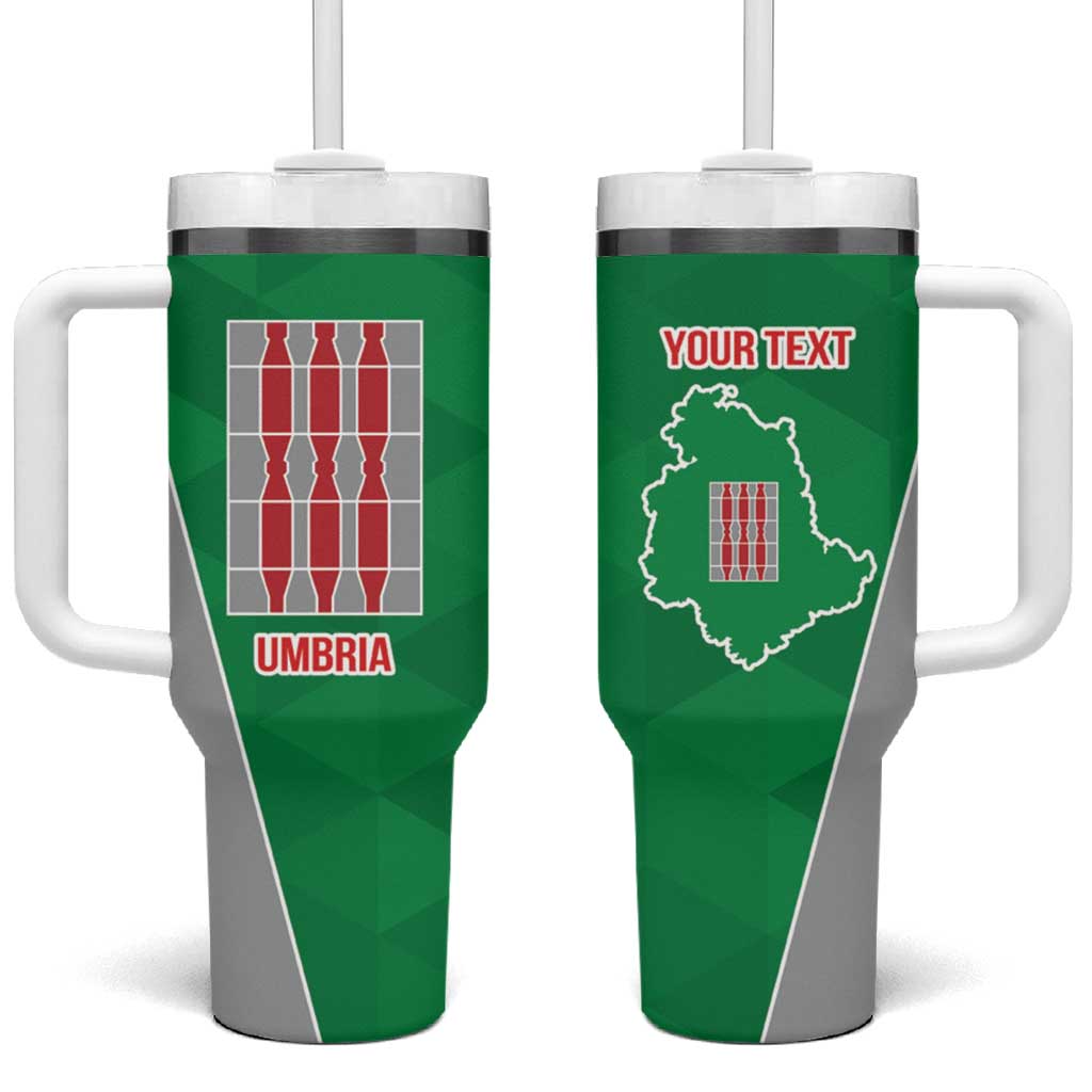 Personalized Italy Umbria Tumbler With Handle Inspiration Flags Style LT9