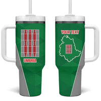 Personalized Italy Umbria Tumbler With Handle Inspiration Flags Style LT9