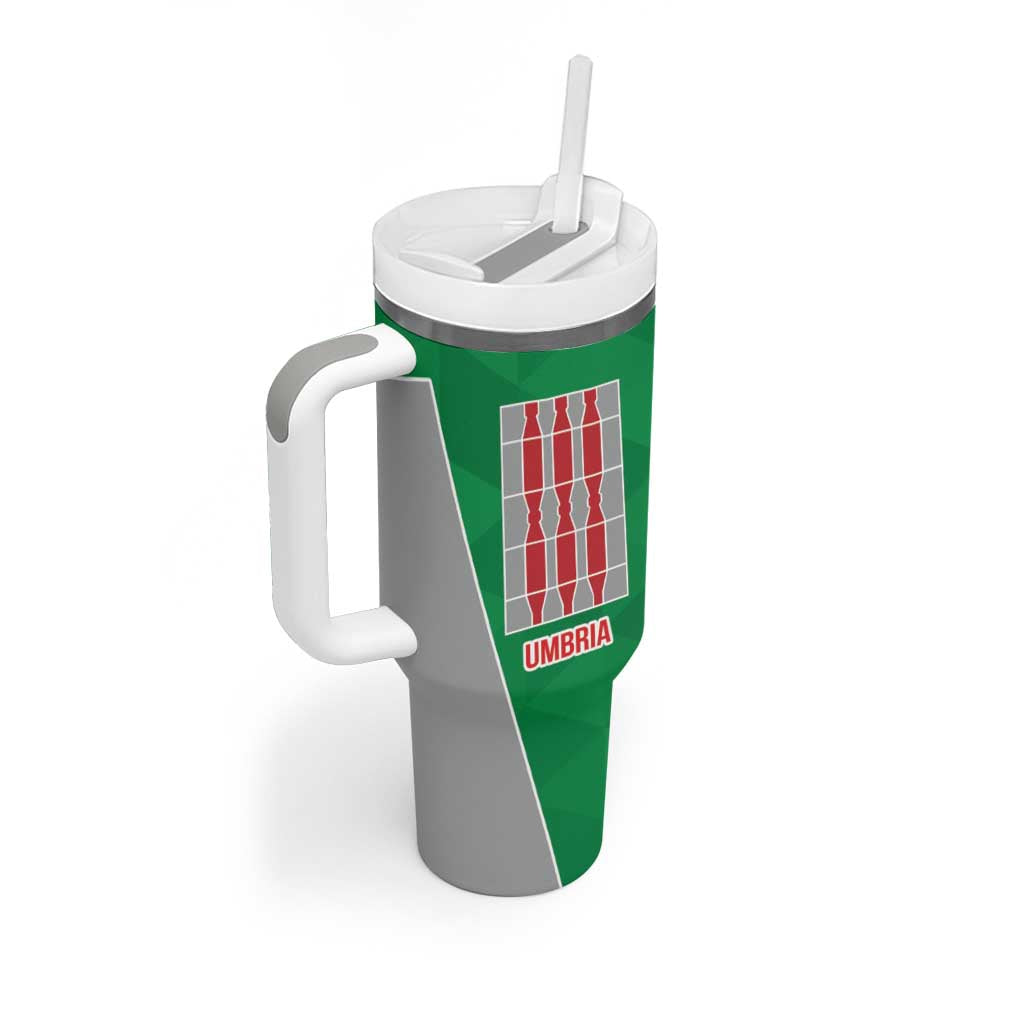 Personalized Italy Umbria Tumbler With Handle Inspiration Flags Style LT9