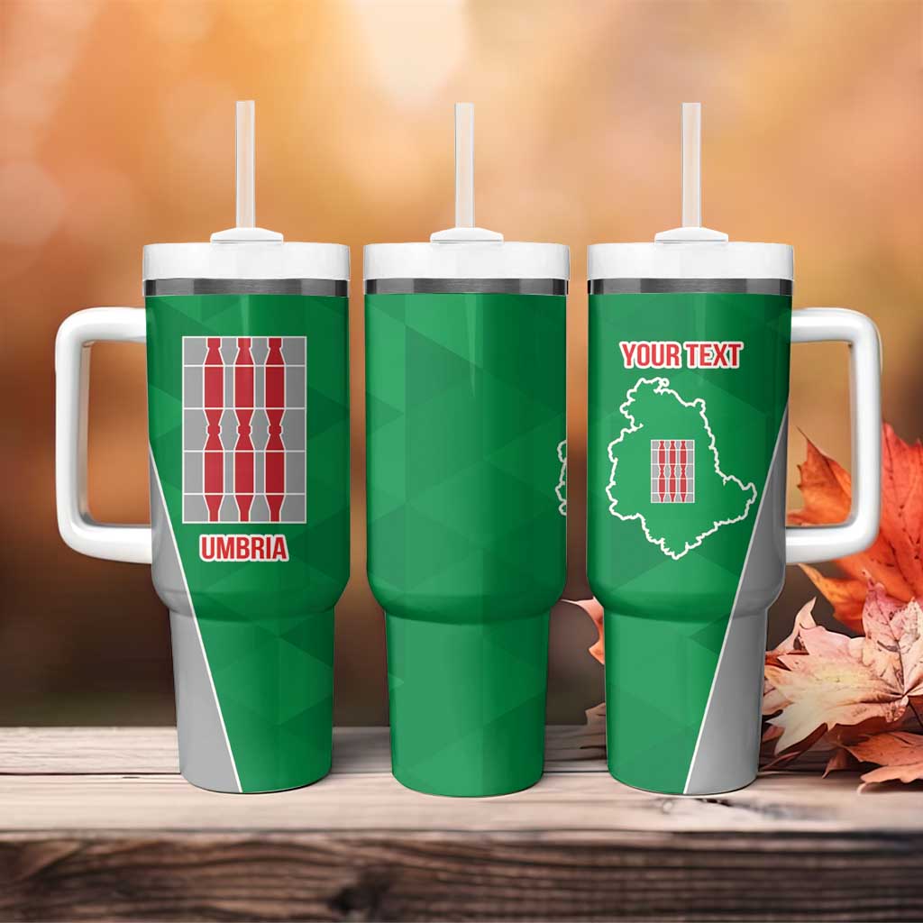 Personalized Italy Umbria Tumbler With Handle Inspiration Flags Style LT9