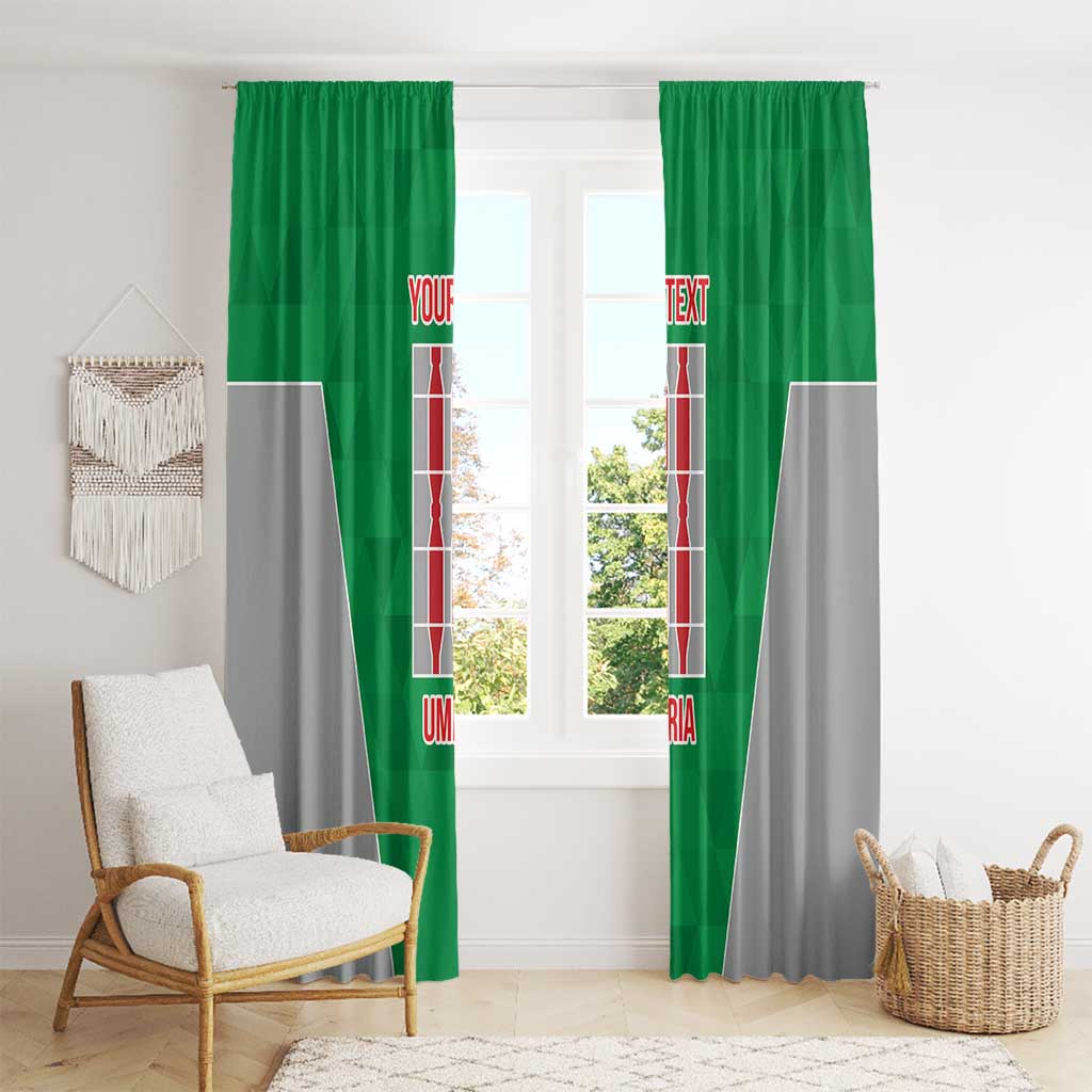 Personalized Italy Umbria Window Curtain Inspiration Flags Style LT9