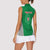 Personalized Italy Umbria Women Sleeveless Polo Shirt Inspiration Flags Style LT9
