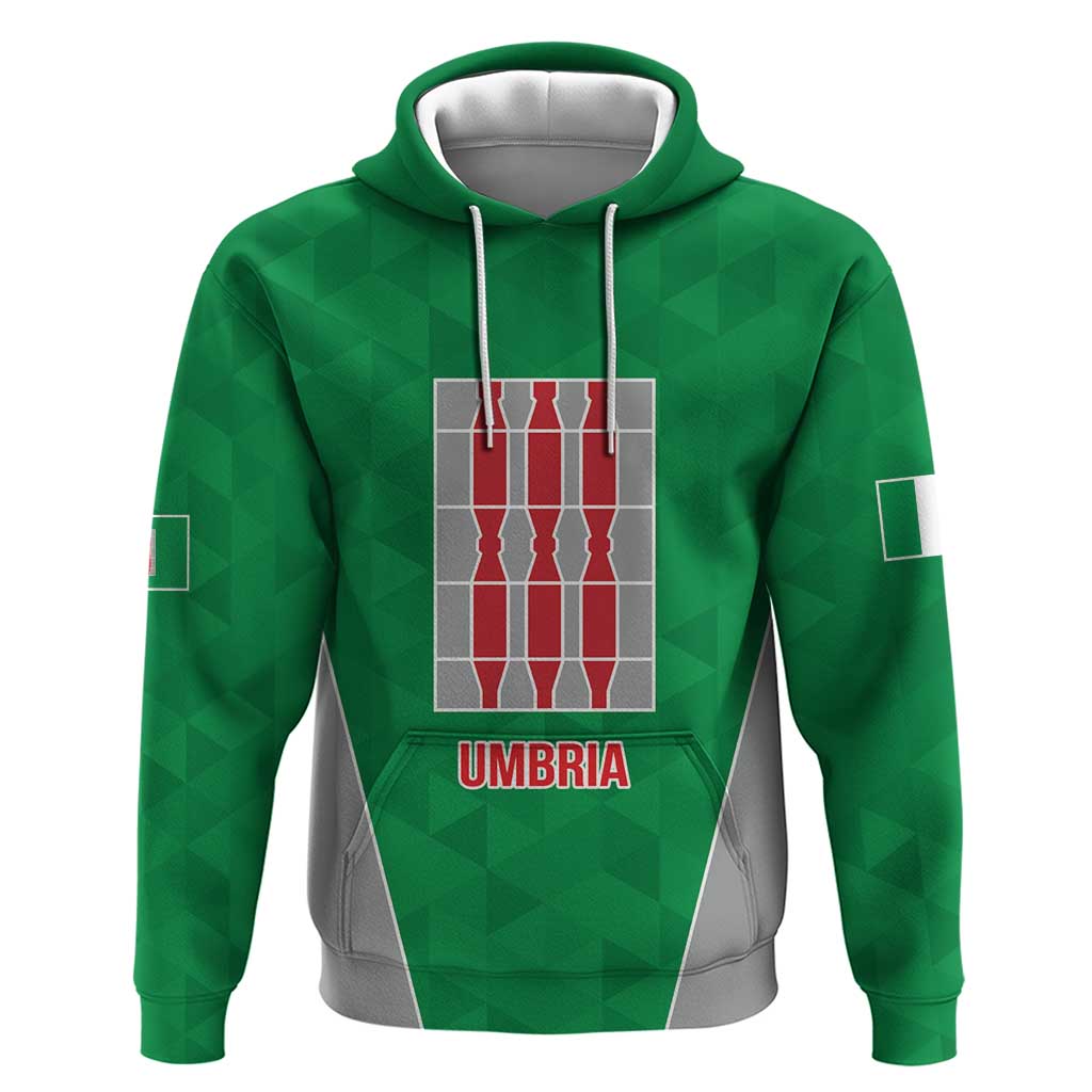 Personalized Italy Umbria Zip Hoodie Inspiration Flags Style LT9