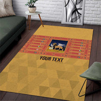 Personalized Italy Veneto Area Rug Inspiration Flags Style