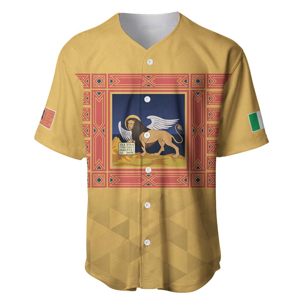 Personalized Italy Veneto Baseball Jersey Inspiration Flags Style