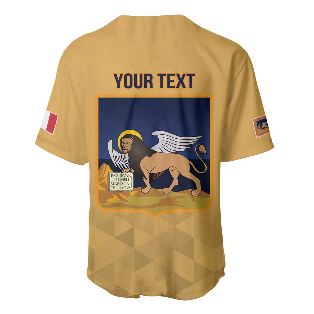 Personalized Italy Veneto Baseball Jersey Inspiration Flags Style