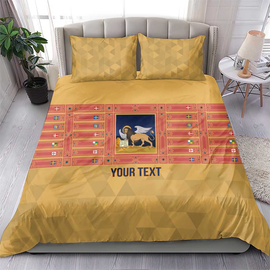 Personalized Italy Veneto Bedding Set Inspiration Flags Style