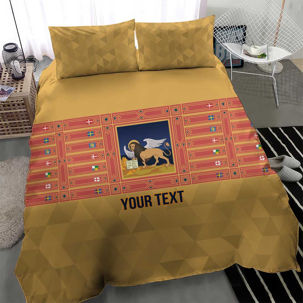 Personalized Italy Veneto Bedding Set Inspiration Flags Style