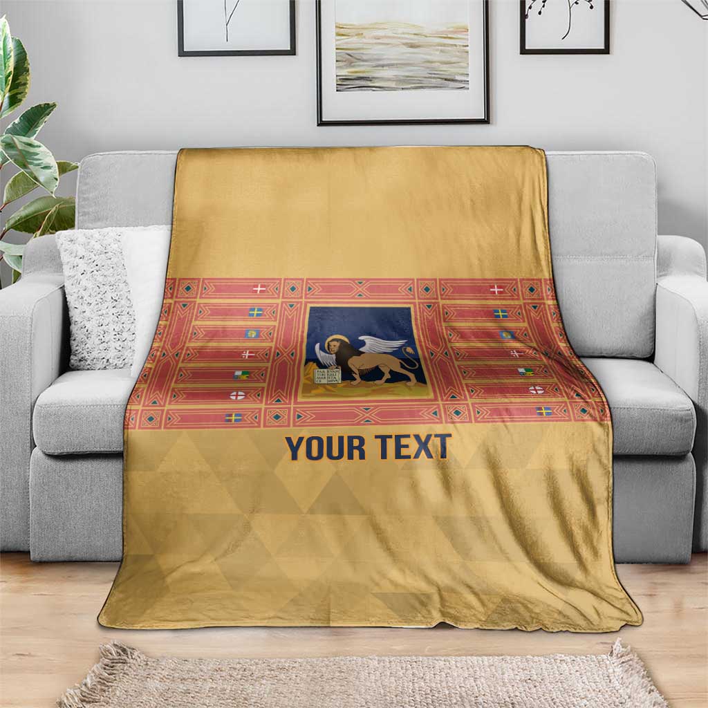 Personalized Italy Veneto Blanket Inspiration Flags Style