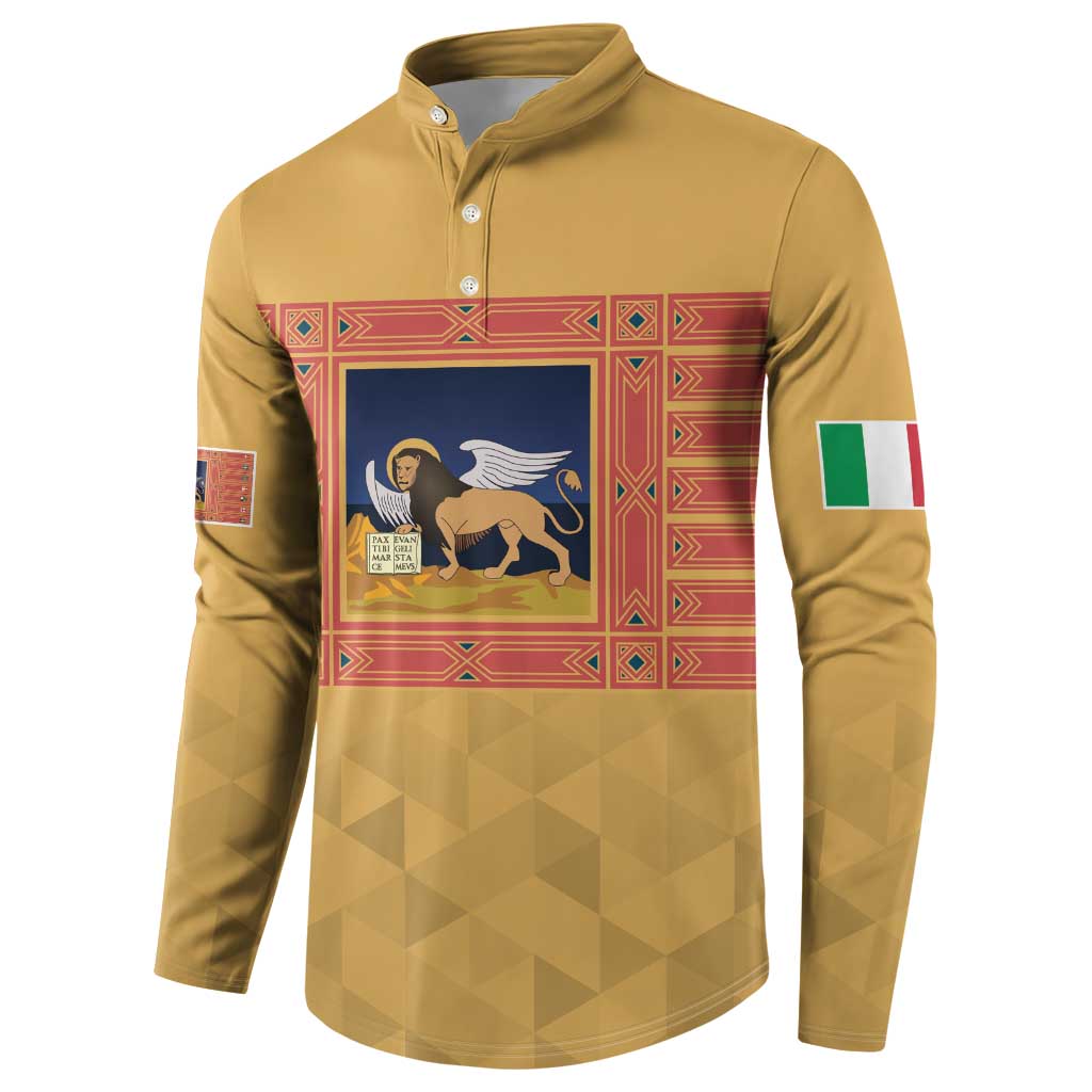 Personalized Italy Veneto Button Sweatshirt Inspiration Flags Style