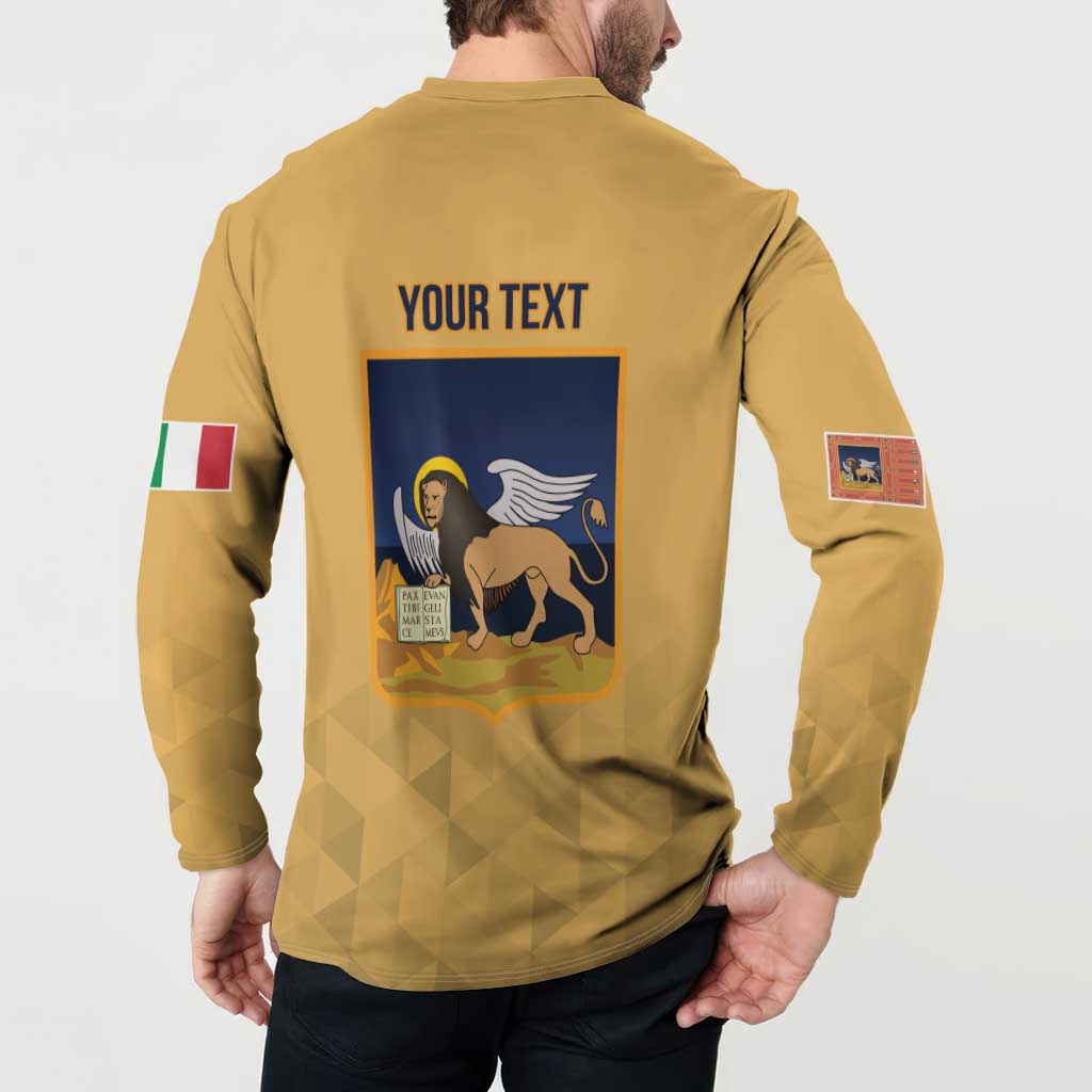 Personalized Italy Veneto Button Sweatshirt Inspiration Flags Style