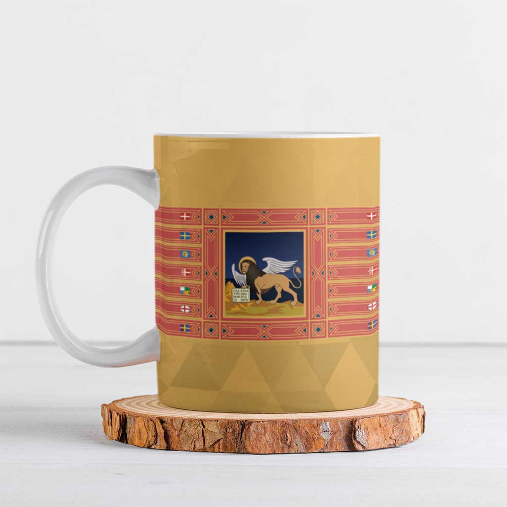 Personalized Italy Veneto Ceramic Mug Inspiration Flags Style - Wonder Print Shop