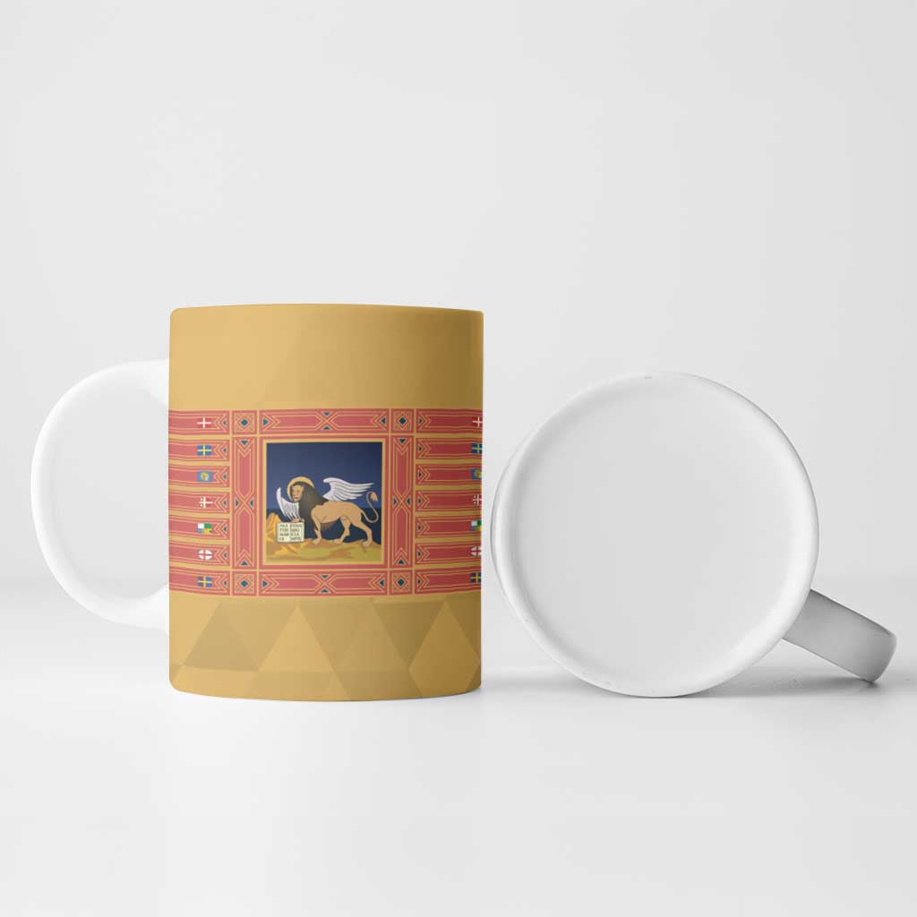 Personalized Italy Veneto Ceramic Mug Inspiration Flags Style - Wonder Print Shop