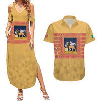 Personalized Italy Veneto Couples Matching Summer Maxi Dress and Hawaiian Shirt Inspiration Flags Style