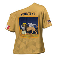 Personalized Italy Veneto Cross Shoulder Shirt Inspiration Flags Style - Wonder Print Shop