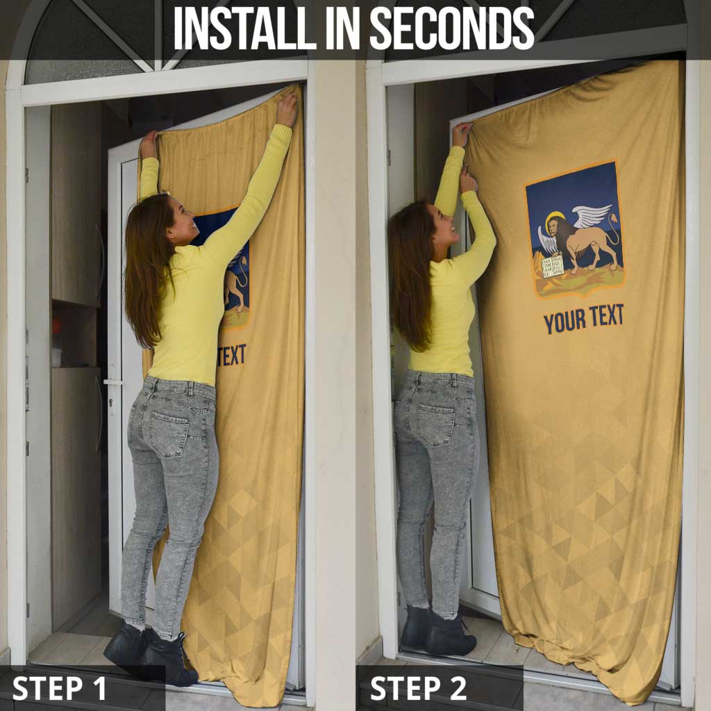 Personalized Italy Veneto Door Cover Inspiration Flags Style - Wonder Print Shop