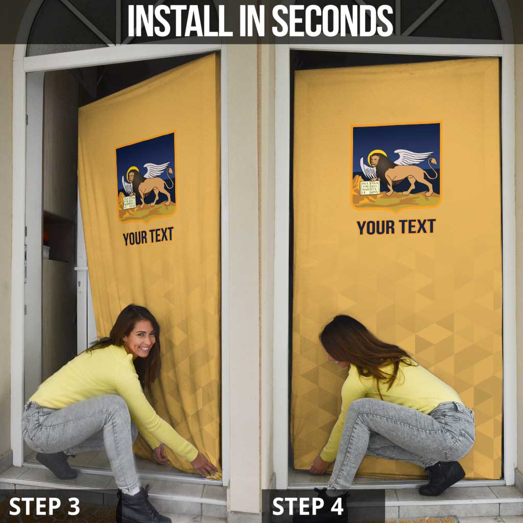 Personalized Italy Veneto Door Cover Inspiration Flags Style - Wonder Print Shop