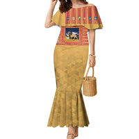 Personalized Italy Veneto Family Matching Mermaid Dress and Hawaiian Shirt Inspiration Flags Style