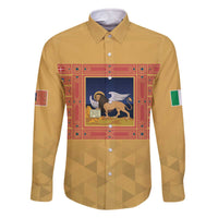 Personalized Italy Veneto Family Matching Off The Shoulder Long Sleeve Dress and Hawaiian Shirt Inspiration Flags Style