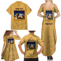 Personalized Italy Veneto Family Matching Summer Maxi Dress and Hawaiian Shirt Inspiration Flags Style