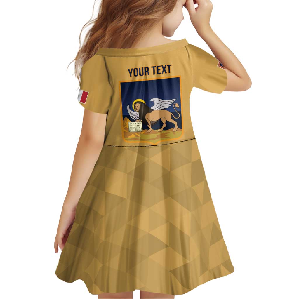 Personalized Italy Veneto Family Matching Tank Maxi Dress and Hawaiian Shirt Inspiration Flags Style