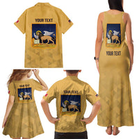 Personalized Italy Veneto Family Matching Tank Maxi Dress and Hawaiian Shirt Inspiration Flags Style