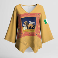 Personalized Italy Veneto Kimono Sleeve Blouse Inspiration Flags Style - Wonder Print Shop