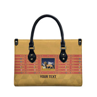 Personalized Italy Veneto Leather Bag Inspiration Flags Style - Wonder Print Shop