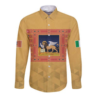 Personalized Italy Veneto Long Sleeve Button Shirt Inspiration Flags Style