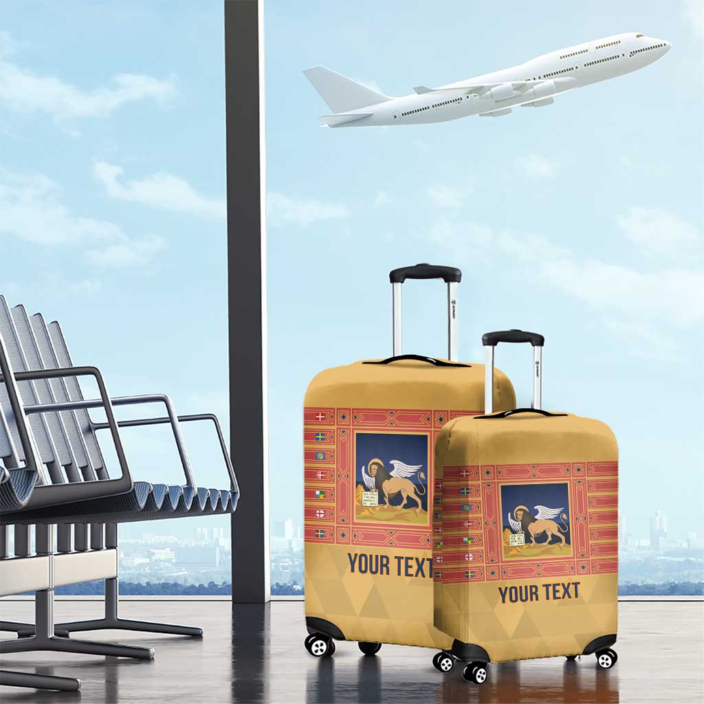 Personalized Italy Veneto Luggage Cover Inspiration Flags Style