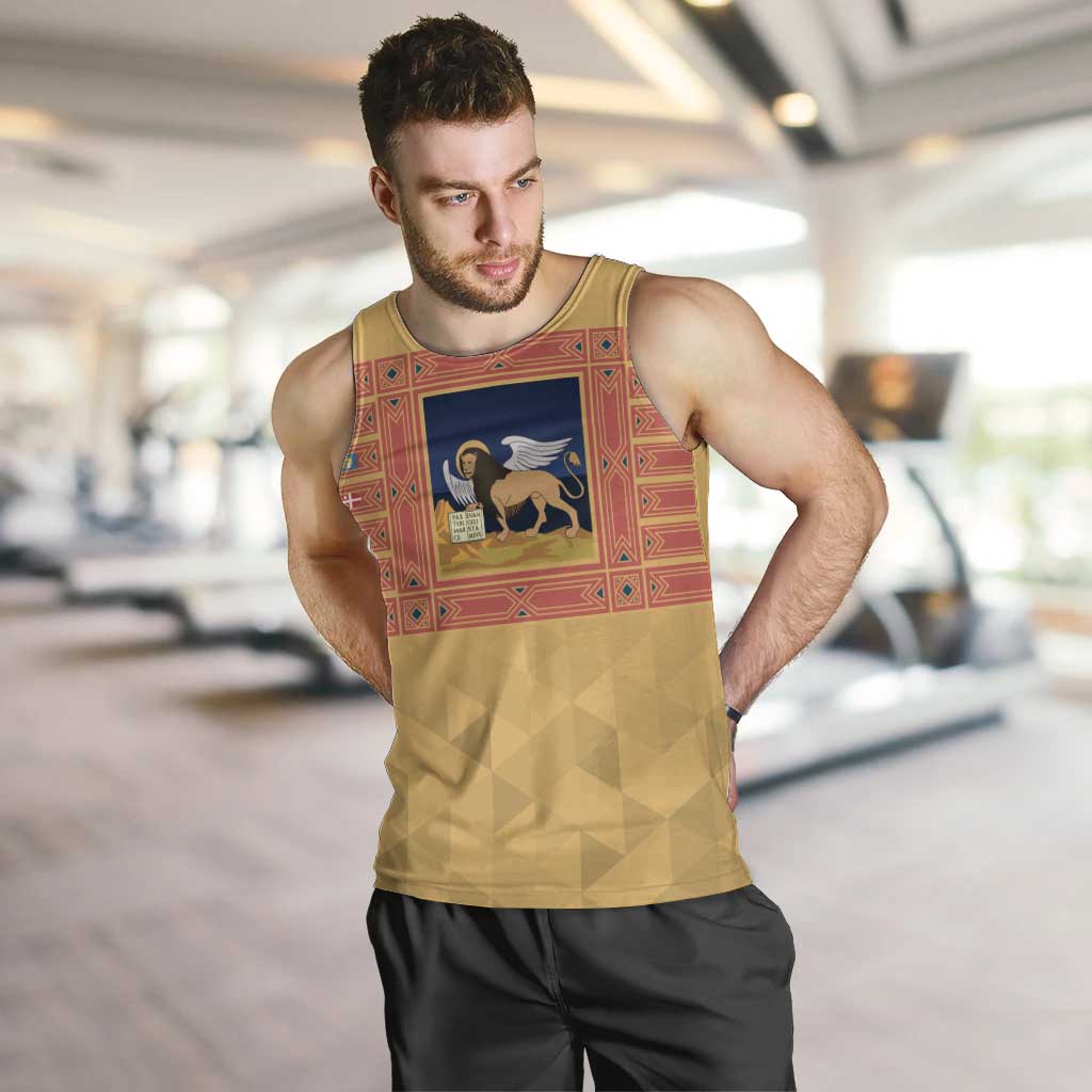 Personalized Italy Veneto Men Tank Top Inspiration Flags Style