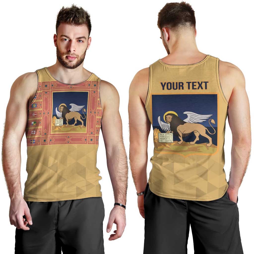 Personalized Italy Veneto Men Tank Top Inspiration Flags Style