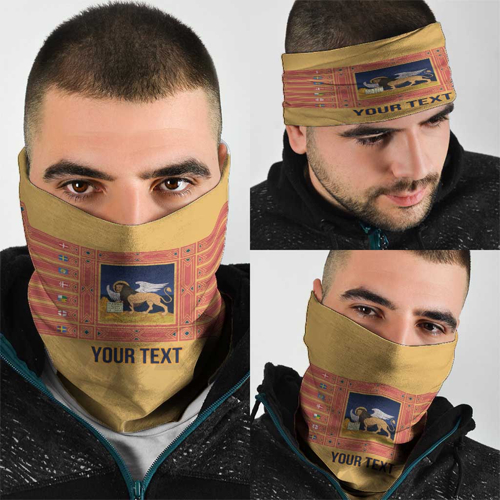 Personalized Italy Veneto Neck Gaiter Inspiration Flags Style - Wonder Print Shop