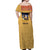 Personalized Italy Veneto Off Shoulder Maxi Dress Inspiration Flags Style