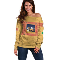 Personalized Italy Veneto Off Shoulder Sweater Inspiration Flags Style