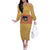 Personalized Italy Veneto Off The Shoulder Long Sleeve Dress Inspiration Flags Style